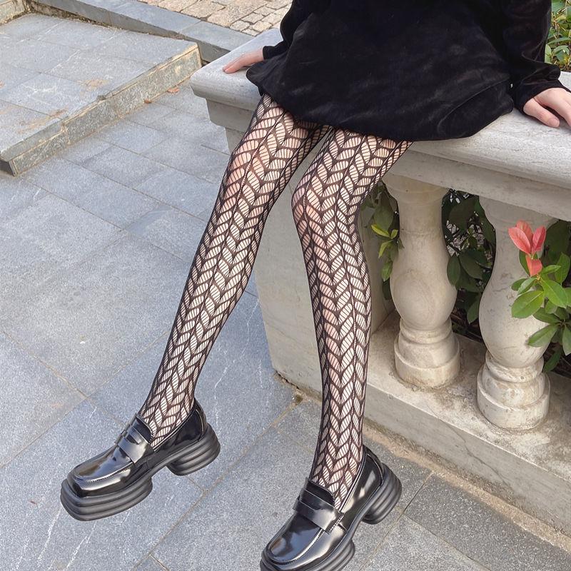 

Women s Sexy Patterned Slim Fit Fishnet Pantyhose Long Mesh Socks Transparent Body Stockings Tights For Ladies Sexy Accessories One Size чорний