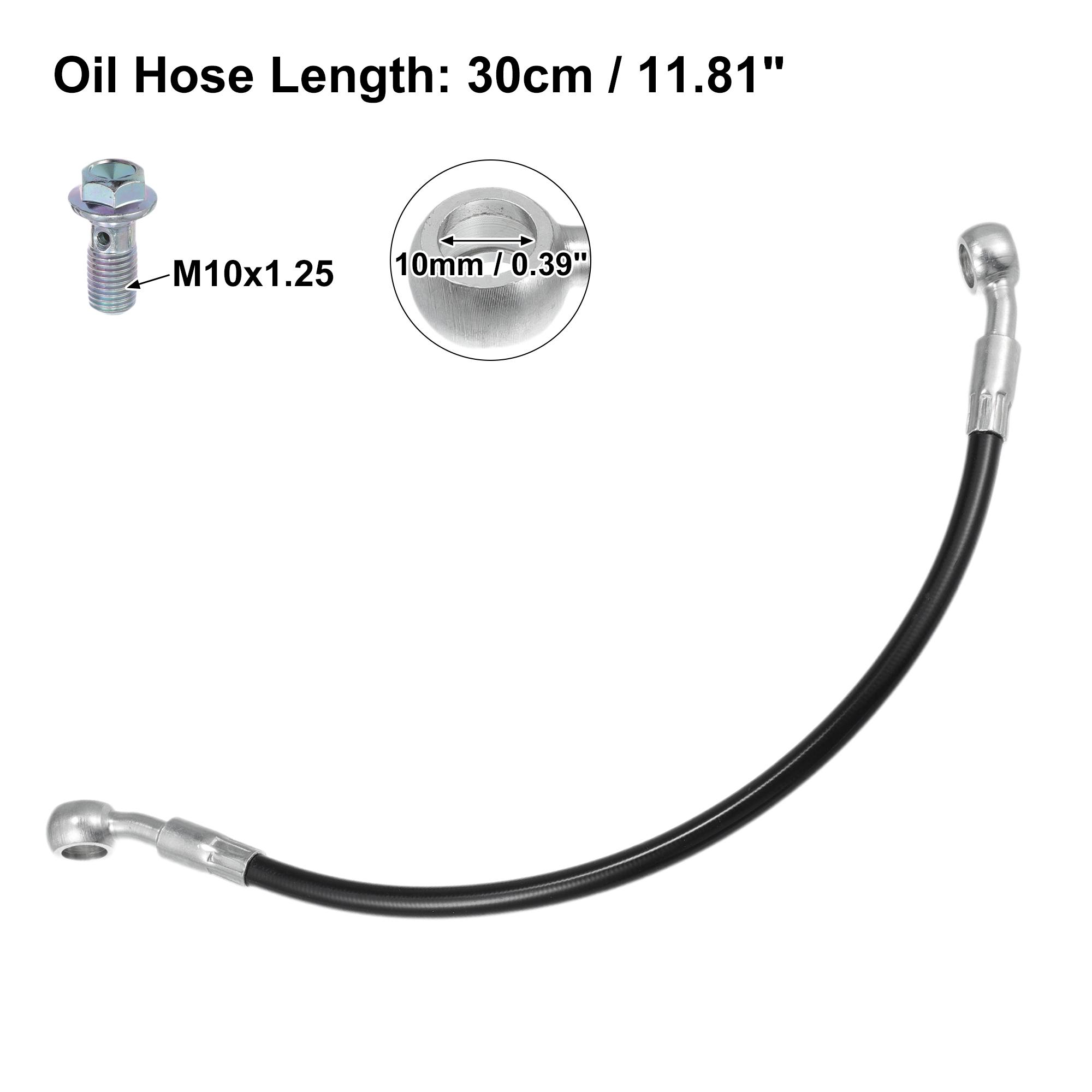 

Motoforti 30/50/60/80/90/100/110/150/180/200/220cm Brake Hose Motorcycle Hydraulic Brake Line Oil Hose Pipe Bike 1 Set 1 Set 30cm