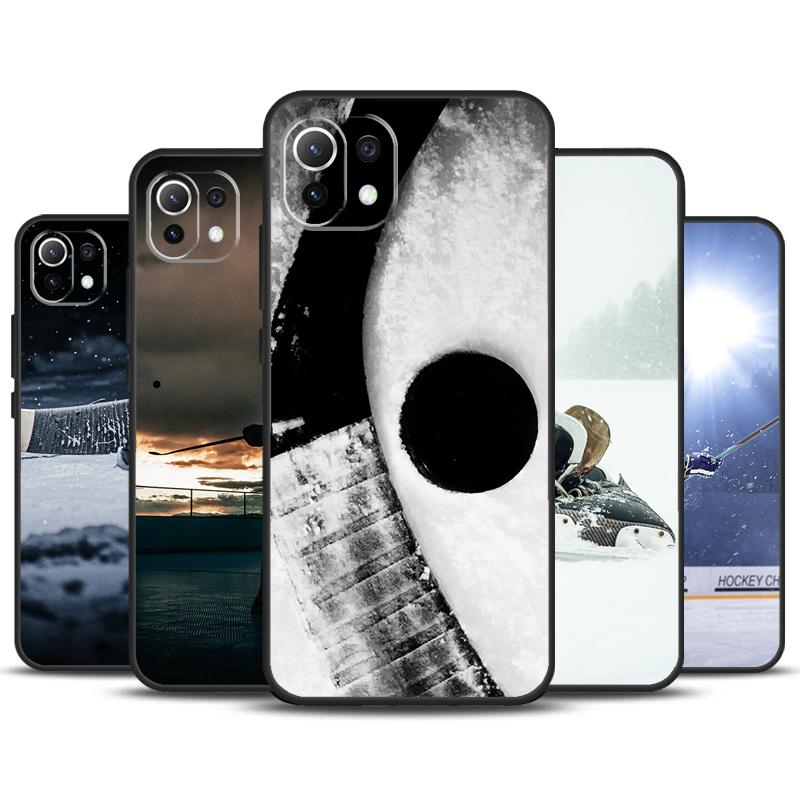 Ice Hockey Case For POCO X6 Pro M6 X3 X4 X5 F3 F5 M5s Xiaomi 13 14 Ultra 12 Lite 11T 12T 13T Pro Cover