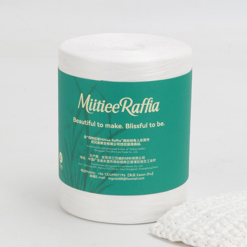 MT001-MT087 Natural Raffia Yarn For Wrapping Knit Wire Natural Color Matte Texture Raffia Paper Ribbons For Hat DIY Decoration