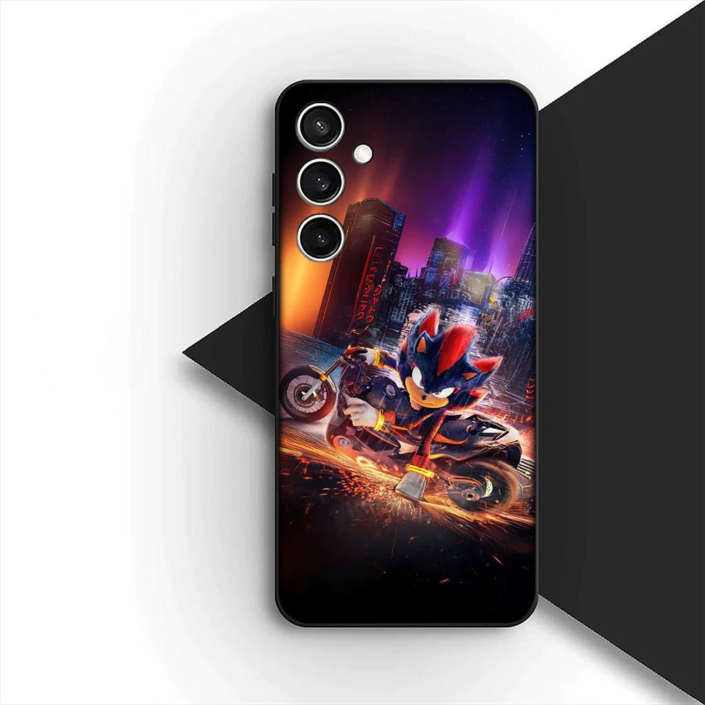 Cover for Samsung Galaxy S20 S22 S21 FE Ultra Plus A07 A17 A15 A16 A25 A57 A37 Casing Phone Case Comics S-Sonics Game Hedgehogs
