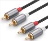 Greenlink 2RCA Dual Lotus to Dual Red/White Audio Cable with Pure Copper AV Output
