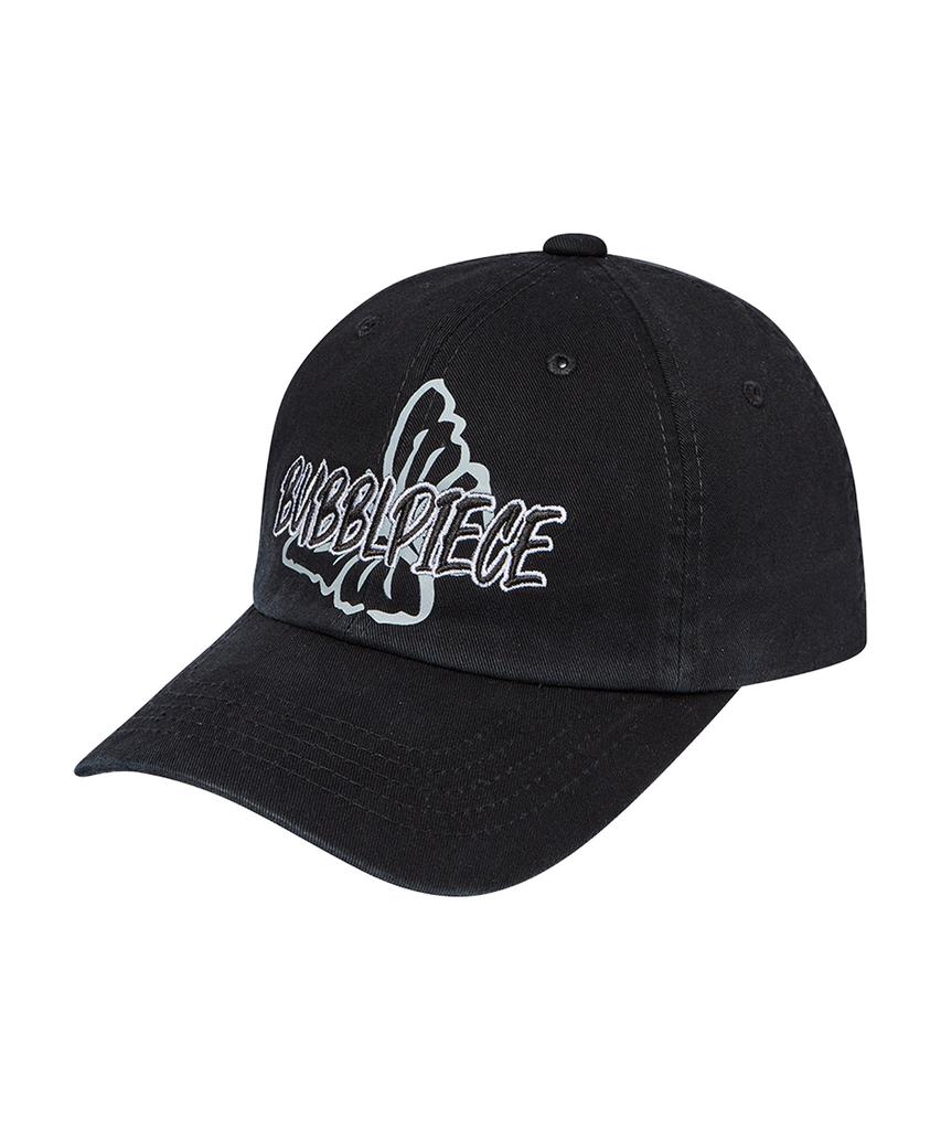 Beobeulpiseu Butterfly Print Ball Cap_Black
