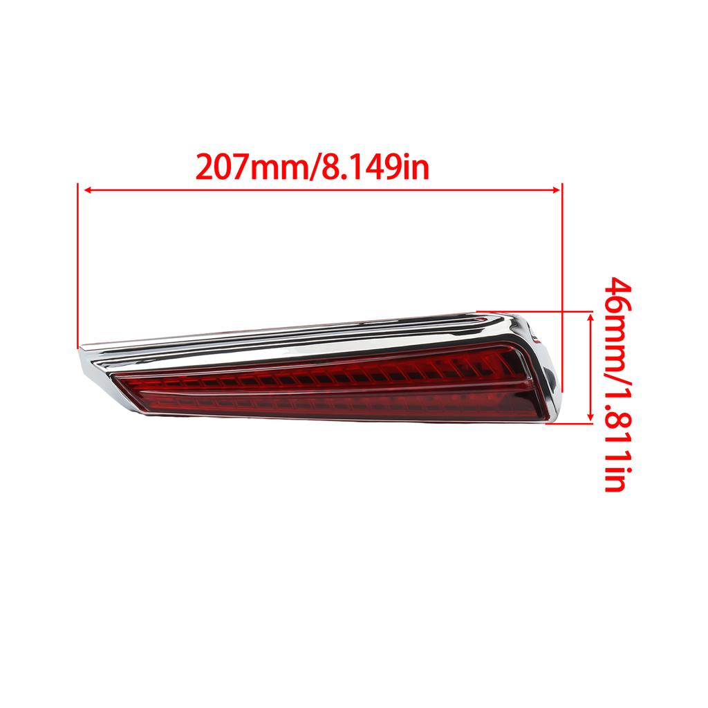 Motorcycle Tail Lights LED Panel Lights Decorative Lamp For HONDA Goldwing GL1800 GL1800 2018 2019 2020 2025 Accessories