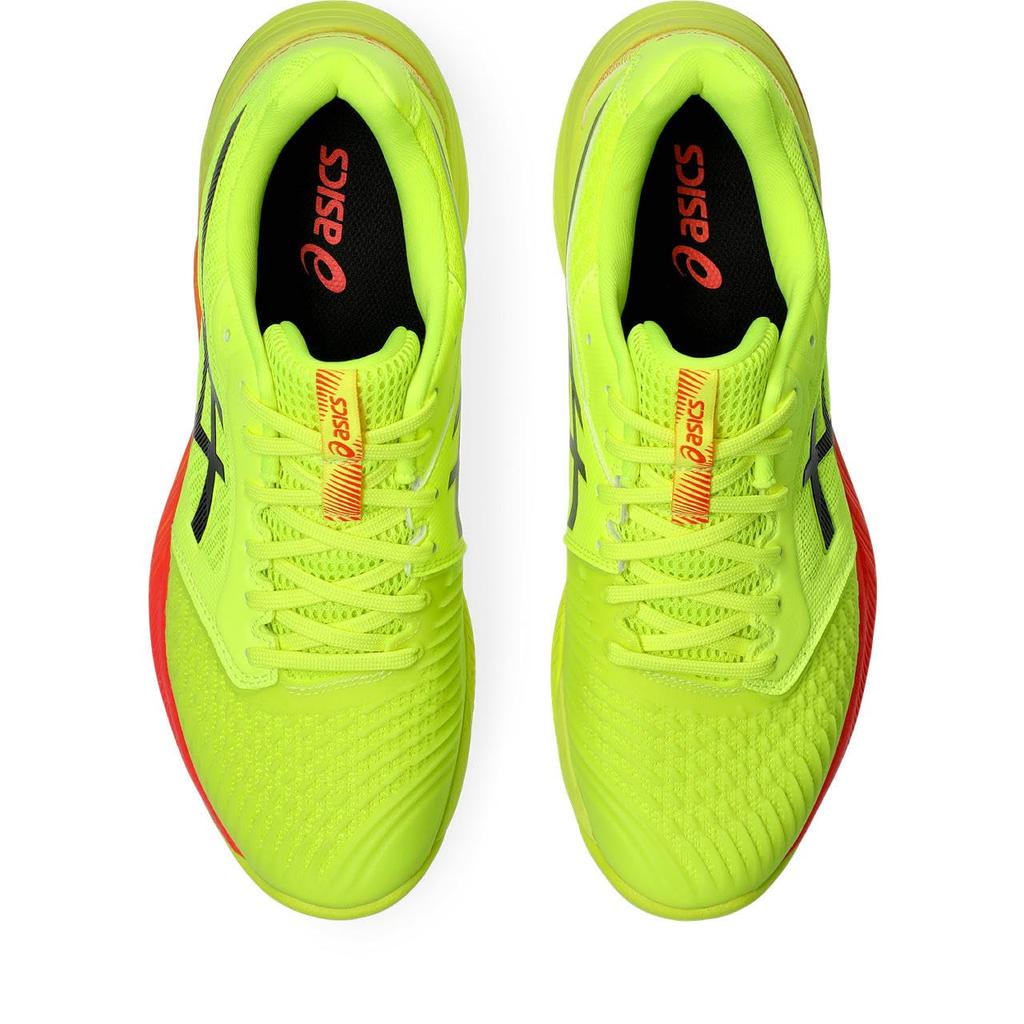 ASICS Netburner Ballistic FF 3 Paris Volleyball Shoes Size (1051A087), Unisex, Safety, Yellow/Black, 25.5