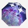 1pc KPop Demon Hunters16 Umbrella, Sun Protection, And UV Shielding. It Has Eight Sturdy Ribs for Outdoor Use And Perfect Gift