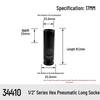 SATA 1/2" Drive Extended Hex Impact Socket