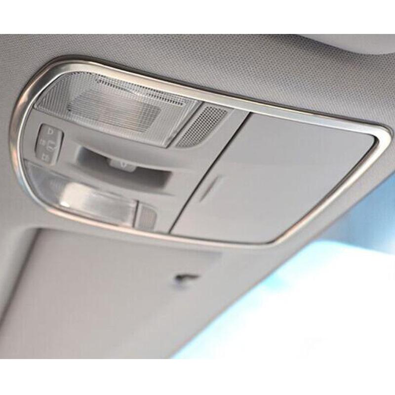 Car Cover Styling Front Head Read Reading Switch Light Lamp Frame Roof Trim For Hyundai Elantra Avante 2016 2017 2018
