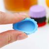 Silicone Wine Bottle Caps Reusable Silicone Stopper Caps Silicone Material Bottle Seals Wine Seals for Beverage Wine