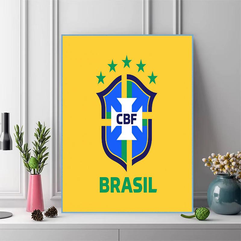 CBF Brasil Pattern 3pcs 100% Round Full Drill 5D DIY Diamond Painting Embroidery Cross Stitch Rhinestone Décor