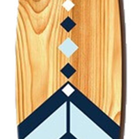 3 ks 12palcové velké námořní surfboardové nástěnné umění Dřevěný surfboard Závěsná pobřežní cedule pro obývací pokoj Ložnici Domácí dekorace