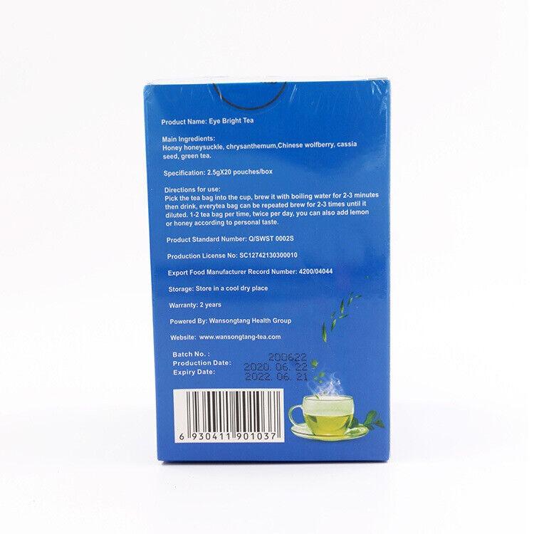 Eye Bright Tea for Healthy Vision - Improves Eyesight and Eye Health