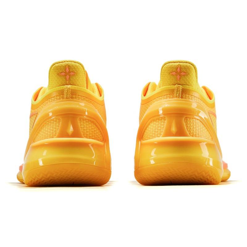 Li-Ning Liren 4 V2 Golden Chalice Basketball Shoes Unisex Fluorescent Mango Yellow ABAU037-5