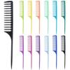 1 Pack of Hairdressing Combs, Wide Tooth Tip Tail Comb, Large Tooth Tip Comb, Thick Straight Hair Comb, Special Coarse Tooth Comb, Smooth Hair Comb