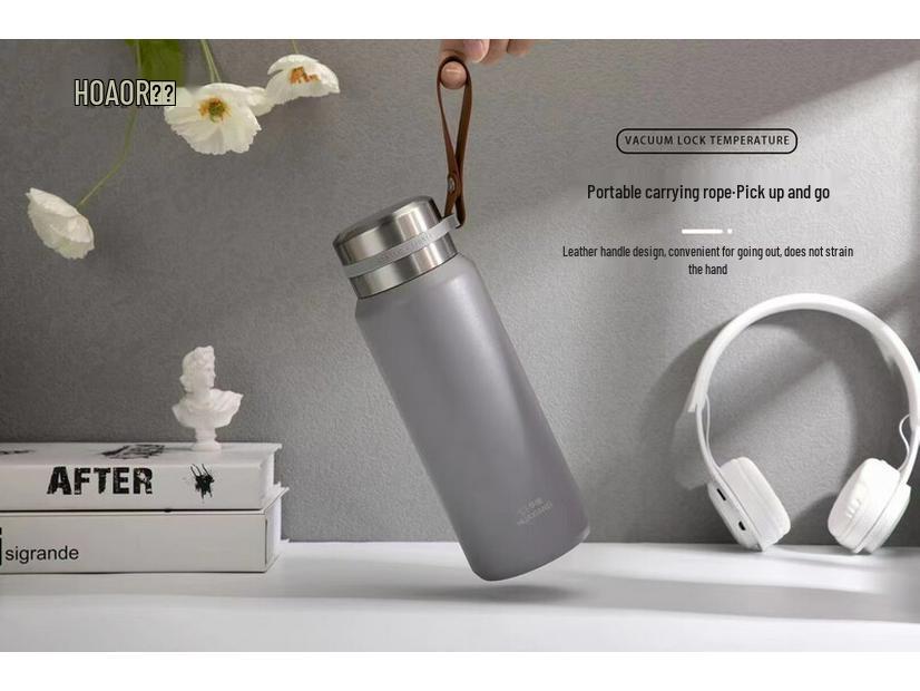 HOAOR HX5163-7 Portable Insulated Tea Water Bottle