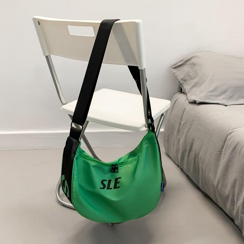 Crossbody Bag Men'S Japanese Students Diagonal Span Simple Large-Capacity Backpack Casual Shoulder Bag Women