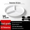 Yingtang Melamine Compartmented Rectangular Dinner Plates