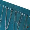 Necklace Display Board 24 Hooks Bracelet Stand Countertop Storage Rack