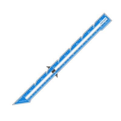 Sewing Ruler Professional Durable Convenient Cloth Measurement Tool Measuring Tools Ruling Tool with Clear Scales for DIY Using