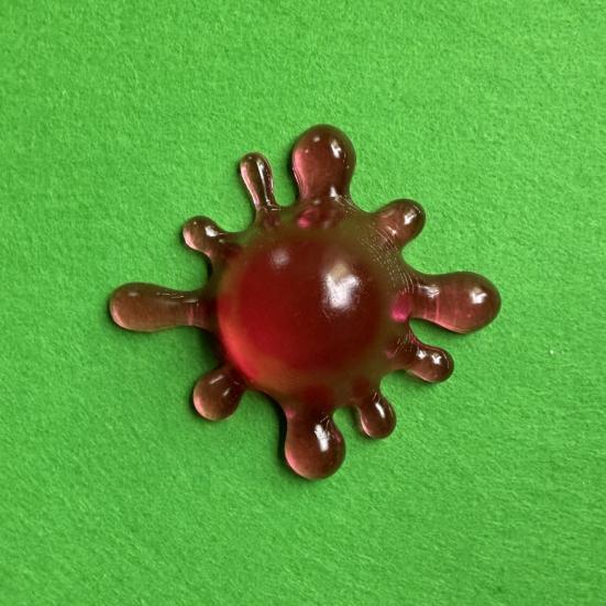 Mini Stress Relief Squeeze Toy Decompression Clear Sensory Fidget Toy Anxiety Relief Soft Stretchy Stress Ball Pinch Toy