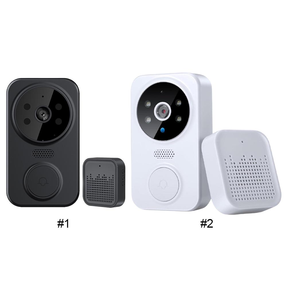 WiFi Smart Video Doorbell Camera 2-Way Audio Smart Visual Doorbell APP Remote Monitoring Intelligent Doorbell for Home Security