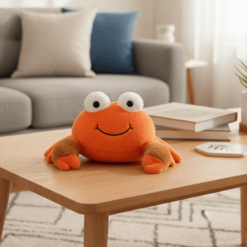 PP Cotton Animal Crab Dolls Simulation Sea Crab Plush Dolls Cute Crab Plush Toys New Year