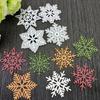4 Pcs/Set Snowflakes Metal Cutting Die Snowflakes Embossing Script Die Stencils