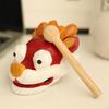 Wood Fish Drum Crisps Sound Gift Novelty Toy Meditation Accessory Statue Decoration Wooden with