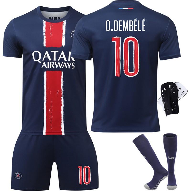 2425 Paris Champions League Nr. 7 Kewara 10 Dembele Fußballtrikot 2 Hakimi Meisterschaftsedition