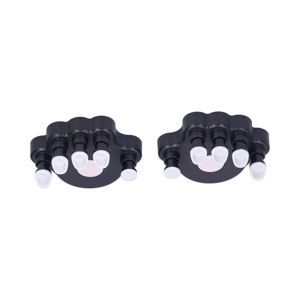 2Pcs Piano Finger Trainers ABS Silicone Hand Correctors Orthotic Tools for Strength Training