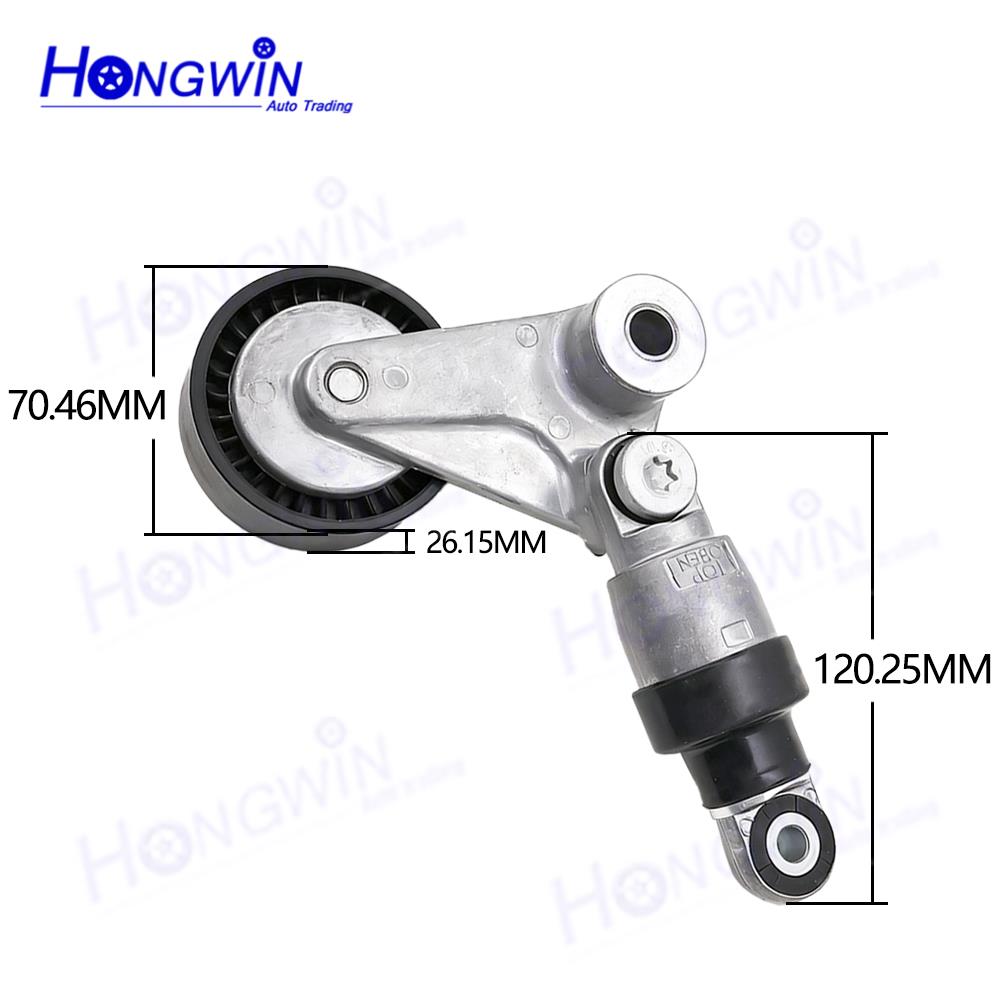 24281-3C100 25281-3C100 F-237564.06 Timing Belt Tensioner Pulley Fit Hyundai Azera Base GLS Entourage GL GLS Santa Fe Sonata GL