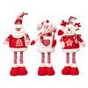 Christmas Doll Ornament Santa Claus Snowman Elk Decoration Festive Tree Decor Christmas Party Supplies