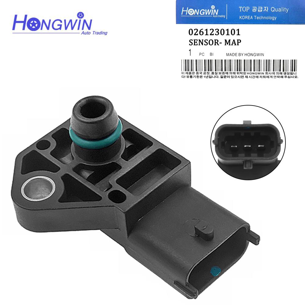 

Manifold Absolute Boost Pressure MAP Sensor Assy For Buick Cadillac Opel Corsa D 1.2 HOLDEN 3.6L V6 12575467 93194419 0261230101 X1 Sensor