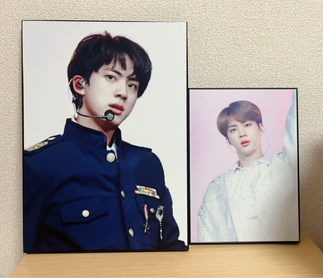 [Б/У] BTS Джин Акриловая панель с рамкой Джин
