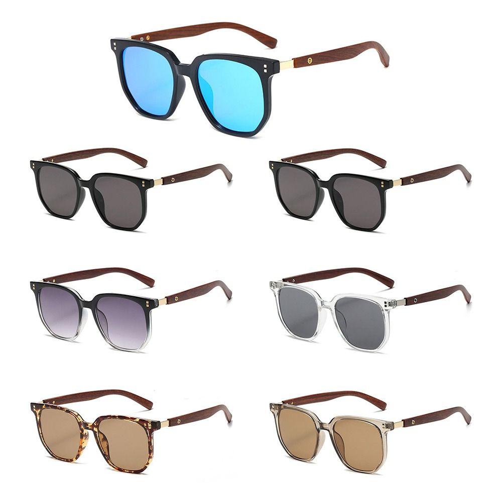 

Outdoor Street PhotographyX Square Frame Sun Glasses UV Protection Cycling Eyewear for Women & Men Bright Black-Blue