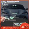 Interior Stickers Car Logo Angel Wings Decoration 3D Reflective Waterproof Sticker For F-SPORT ES RX NX LS UX LM LX GX LC