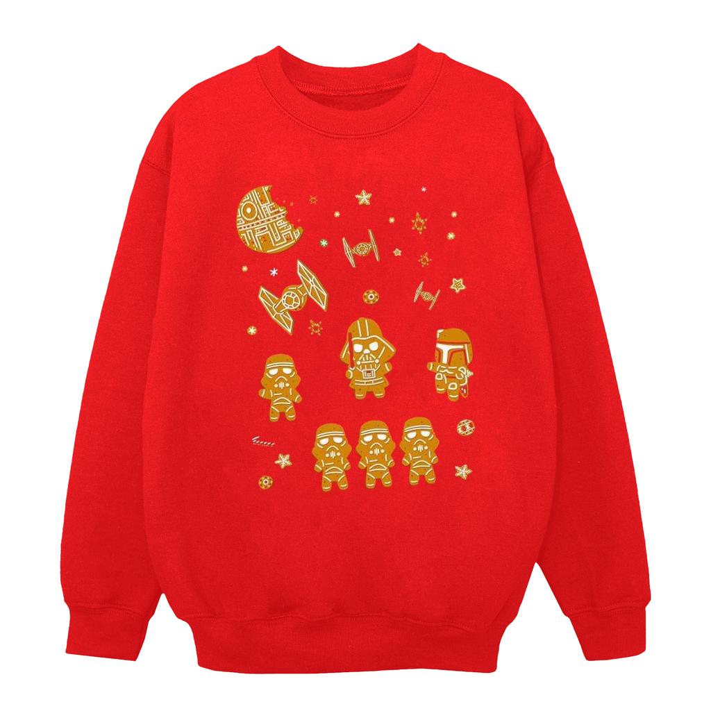 STAR WARS Womens/Ladies Gingerbread Empire Sweatshirt