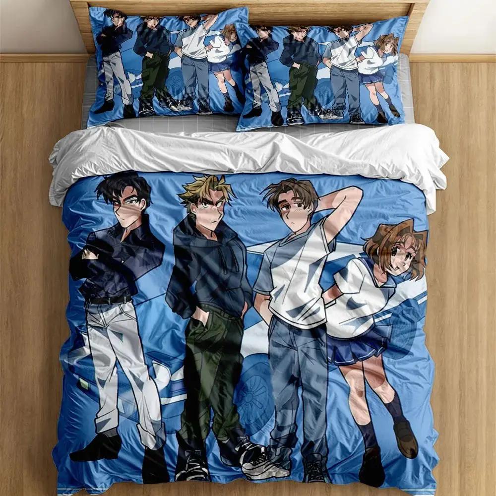 1980S Wicked City Duvet Cover Set Without Sheet King Queen Double Full Twin Single Size Bed Linen Set