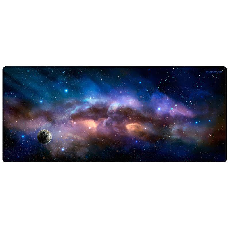 EXCO Planet Home Mouse Pad Large Size 700*300mm Laptop Office Gaming Mouse Pad Cute Cartoon Anime Keyboard Lock Edge E-Sports Desk Pad 0052