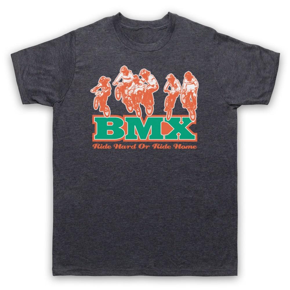 

Bmx Ride Hard Or Ride Home Bike Riding Rider Track Dirt Mens And Womens T-Shirt 2XL