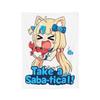 Sameko Saba Blanket Fleece Spring Autumn  Multi-function Soft Throw Blankets for Bed Office Quilt