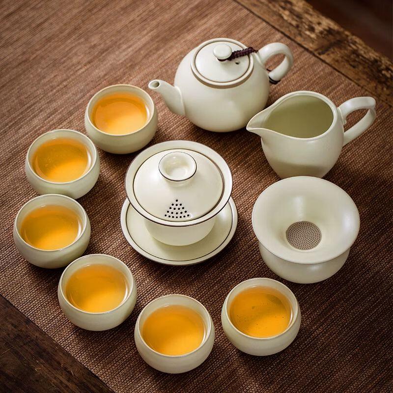 

Jingdezhen Ru Kiln Kung Fu Ceramic Tea Set