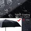 Nouveau parapluie pliable automatique en vinyle, parapluie à dix baleines robuste, coupe-vent et imperméable, grand parapluie pour usage professionnel