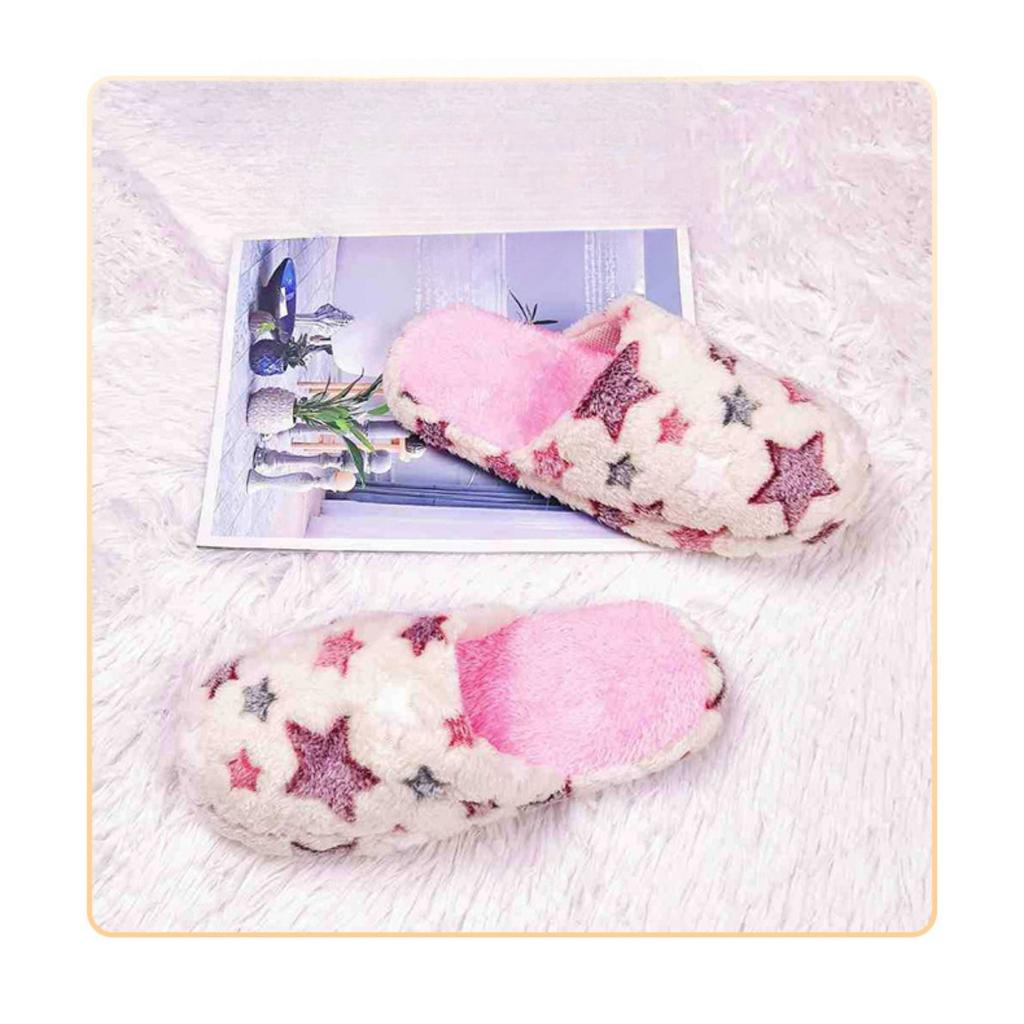 Colorful Polka Dot Cute Women's Indoor Home Slippers, Fashionable Women's Plush Home Slippers - A Favorite Gift for Girls, Mother's Day Gift Slippers