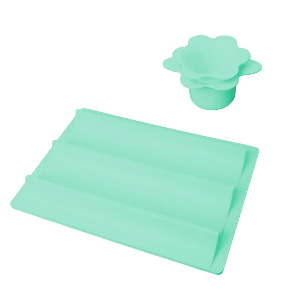 Double Slot Circle Cake Pop Mold Set ABS Lollipop Molds Baking Mold Round Cookie Cutters  Kitchen