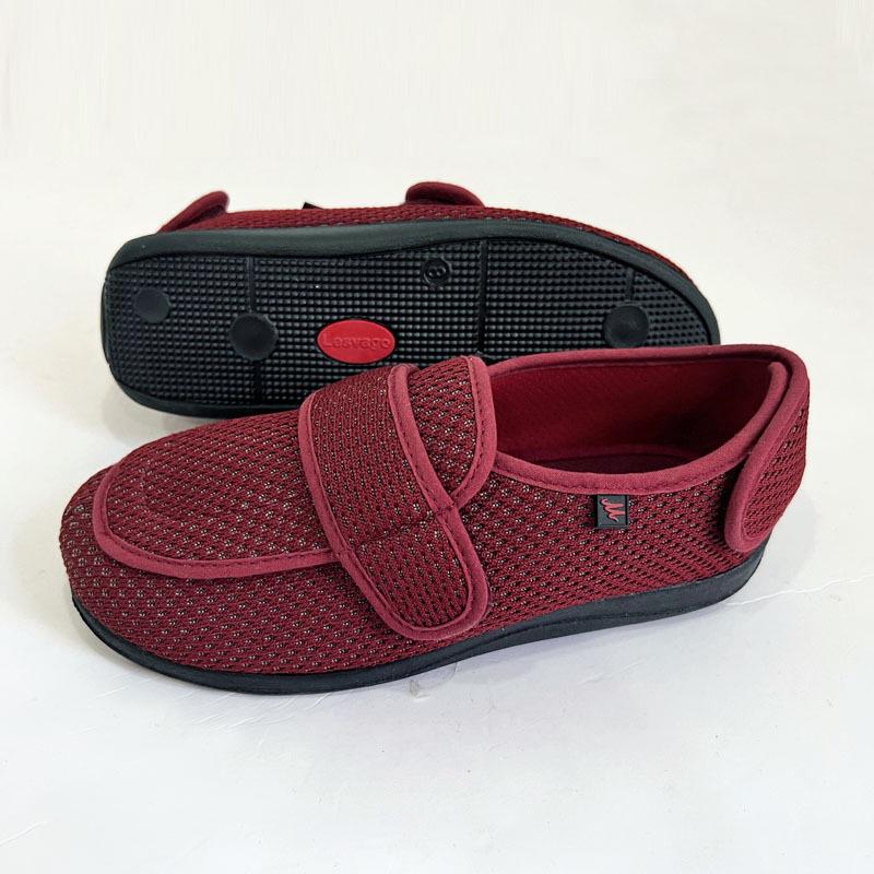 

Дышащие сетчатые туфли на липучках больших размеров для широких и диабетических стоп Flat 42