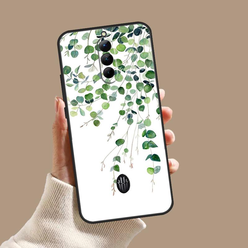 Eucalyptus Lavender Case For ZTE Nubia Red Magic 11 10S 9S 8S 8 9 10 Pro Plus 6 7 6S 7S Pro 5G 6R 10 Air Cover