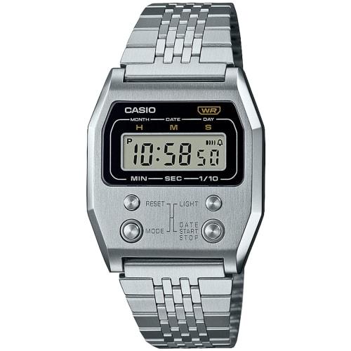

Casio Classic PREMIUM Series A1100D-1JF Silver Watch