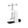 Aluminum Allo Adjustable Desk Lamp Fixed Base Clamp Holder Clip With Stainless Steel Swing For DIY Hose Table Lamp
