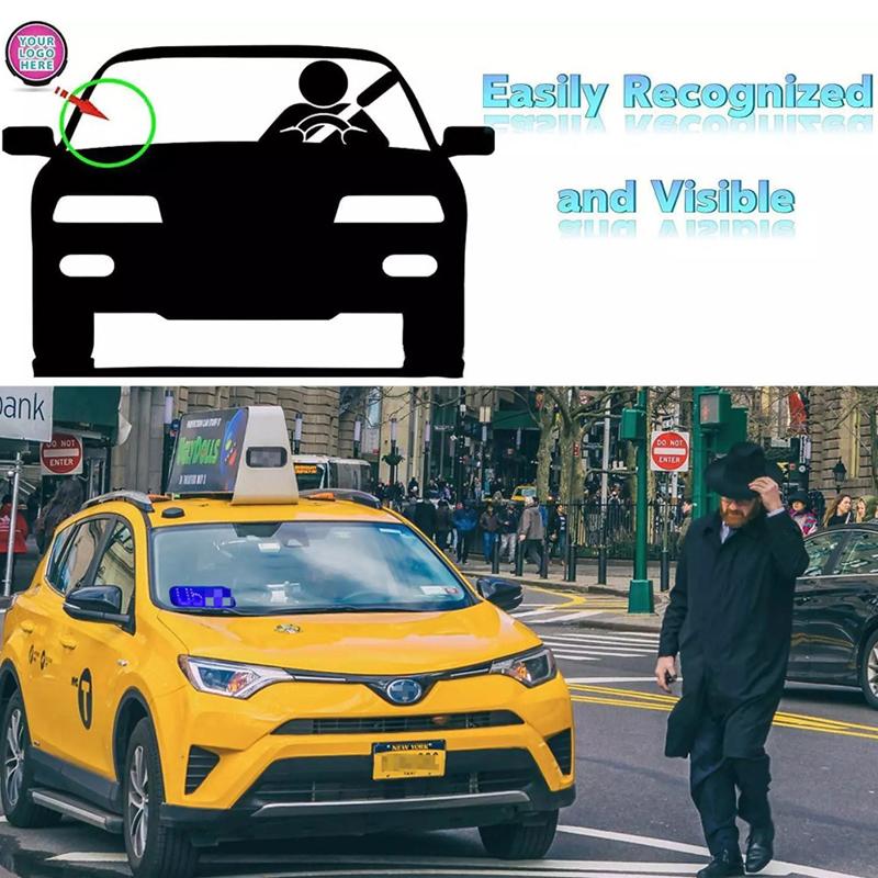 Led Light Sign For Car Taxi Windshield Light Sign Usb Car Led Sign With Suction Cups Scrolling Led Display Board Control